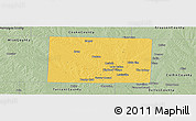 Savanna Style Panoramic Map of Denton County