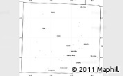 Blank Simple Map of Denton County