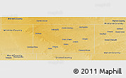 Physical Panoramic Map of Ector County