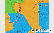 Political Map of El Paso County