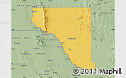 Savanna Style Map of El Paso County