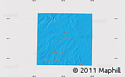 Political Map of Fisher County, cropped outside
