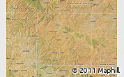 Satellite Map of Fisher County