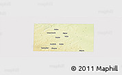 Physical Panoramic Map of Fisher County, cropped outside
