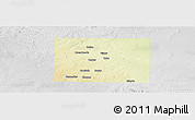 Physical Panoramic Map of Fisher County, lighten, desaturated