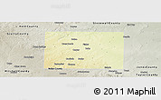 Physical Panoramic Map of Fisher County, semi-desaturated