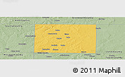 Savanna Style Panoramic Map of Fisher County