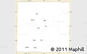 Classic Style Simple Map of Fisher County