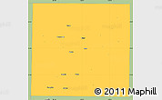Savanna Style Simple Map of Fisher County
