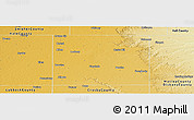 Physical Panoramic Map of Floyd County