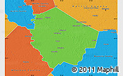 Political Map of Fort Bend County