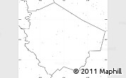 Blank Simple Map of Fort Bend County, no labels