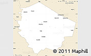 Classic Style Simple Map of Fort Bend County