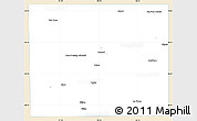 Classic Style Simple Map of Frio County, single color outside