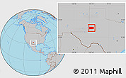Gray Location Map of Gaines County