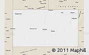 Classic Style Map of Gaines County