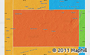 Political Map of Gaines County