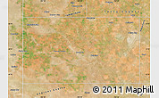 Satellite Map of Gaines County