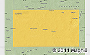 Savanna Style Map of Gaines County