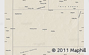 Shaded Relief Map of Gaines County