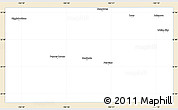 Classic Style Simple Map of Gaines County, single color outside