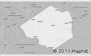Gray 3D Map of Goliad County