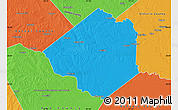 Political Map of Goliad County