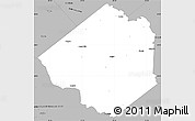 Gray Simple Map of Goliad County