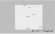 Gray 3D Map of Hale County, single color outside