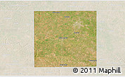 Satellite 3D Map of Hale County, lighten