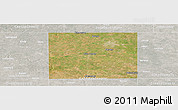 Satellite Panoramic Map of Hale County, lighten, semi-desaturated