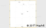 Classic Style Simple Map of Hale County, single color outside
