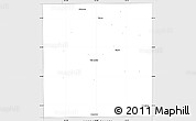 Silver Style Simple Map of Hale County
