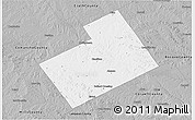 Gray 3D Map of Hamilton County