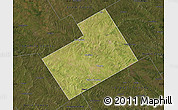 Satellite Map of Hamilton County, darken