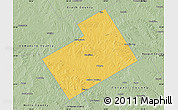 Savanna Style Map of Hamilton County