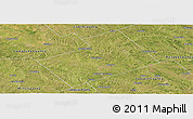 Satellite Panoramic Map of Hamilton County