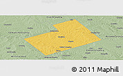 Savanna Style Panoramic Map of Hamilton County