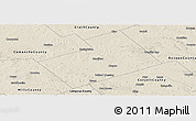 Shaded Relief Panoramic Map of Hamilton County