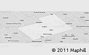 Silver Style Panoramic Map of Hamilton County
