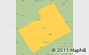 Savanna Style Simple Map of Hamilton County