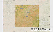Satellite Map of Haskell County, lighten