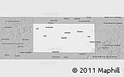Gray Panoramic Map of Haskell County