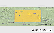 Savanna Style Panoramic Map of Haskell County