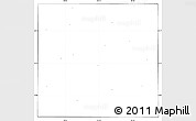 Blank Simple Map of Haskell County, cropped outside, no labels
