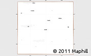 Classic Style Simple Map of Haskell County, cropped outside