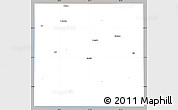 Gray Simple Map of Haskell County, single color outside