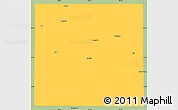 Savanna Style Simple Map of Haskell County
