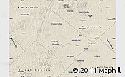 Shaded Relief Map of Hays County