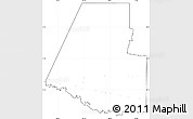 Blank Simple Map of Hidalgo County, cropped outside, no labels